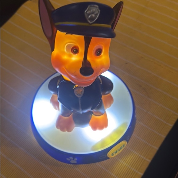 Paw Patrol Chase Talking Night Light - Picture 1 of 13